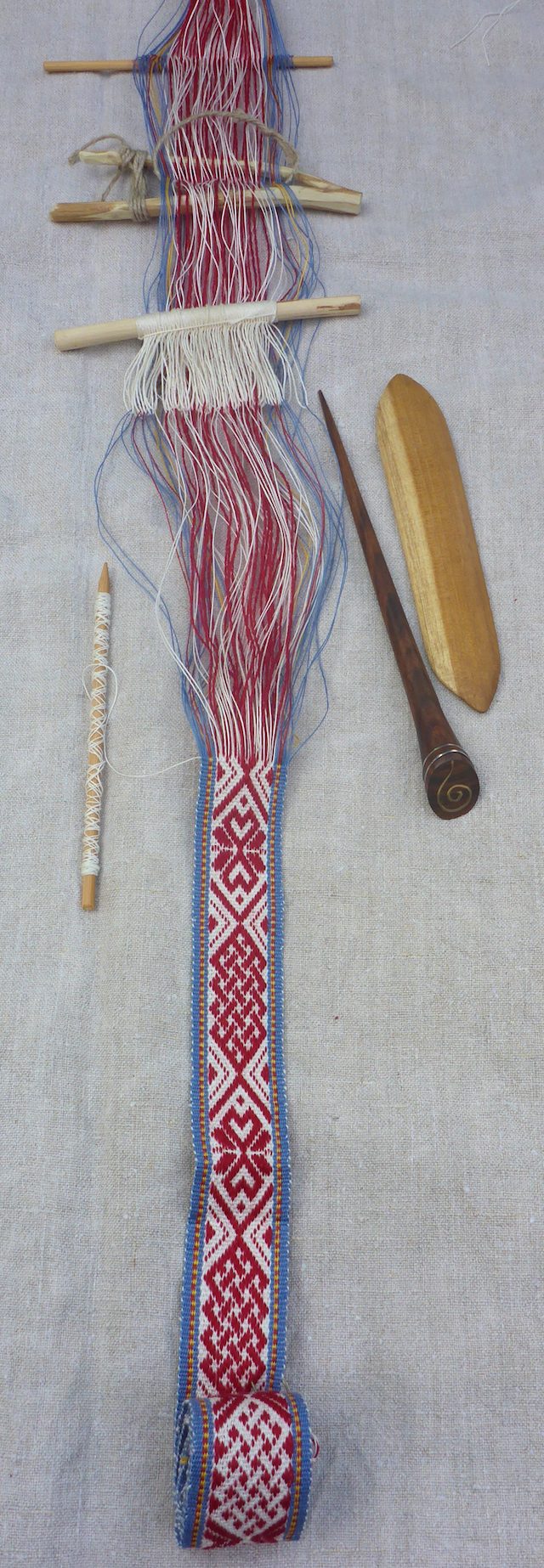 Flowers and Plaits in progress